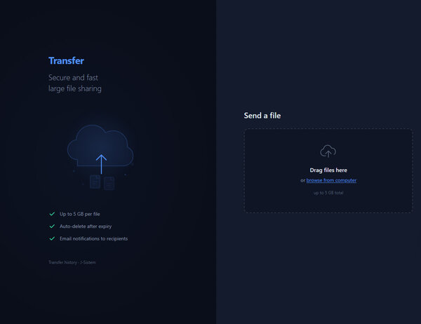 Transfer - file sharing